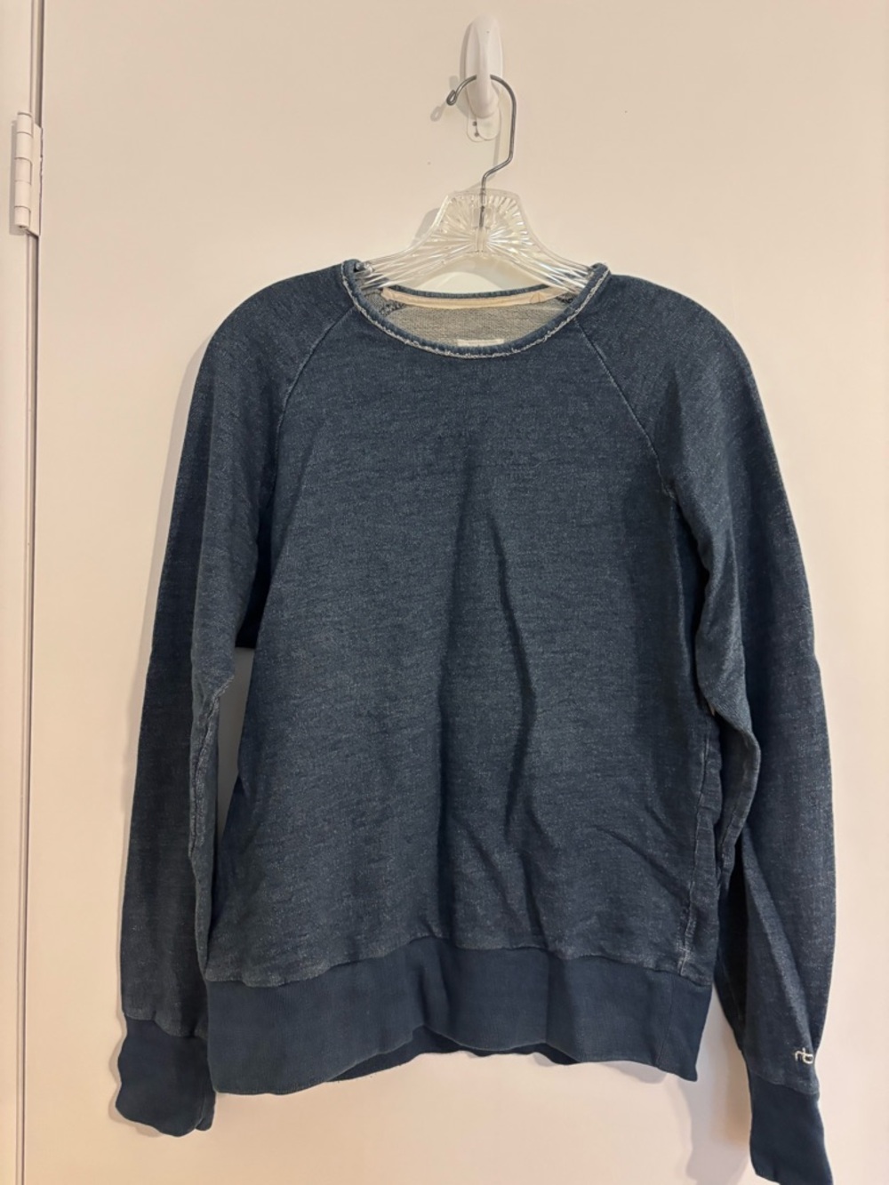 rag & bone Women’s Indigo Heather Crewneck Sweater